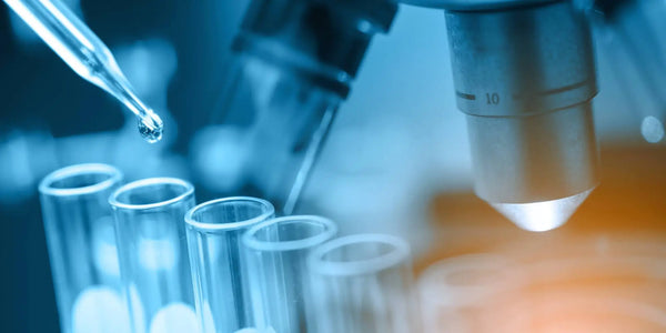 Qualitative protein analysis using nitric acid