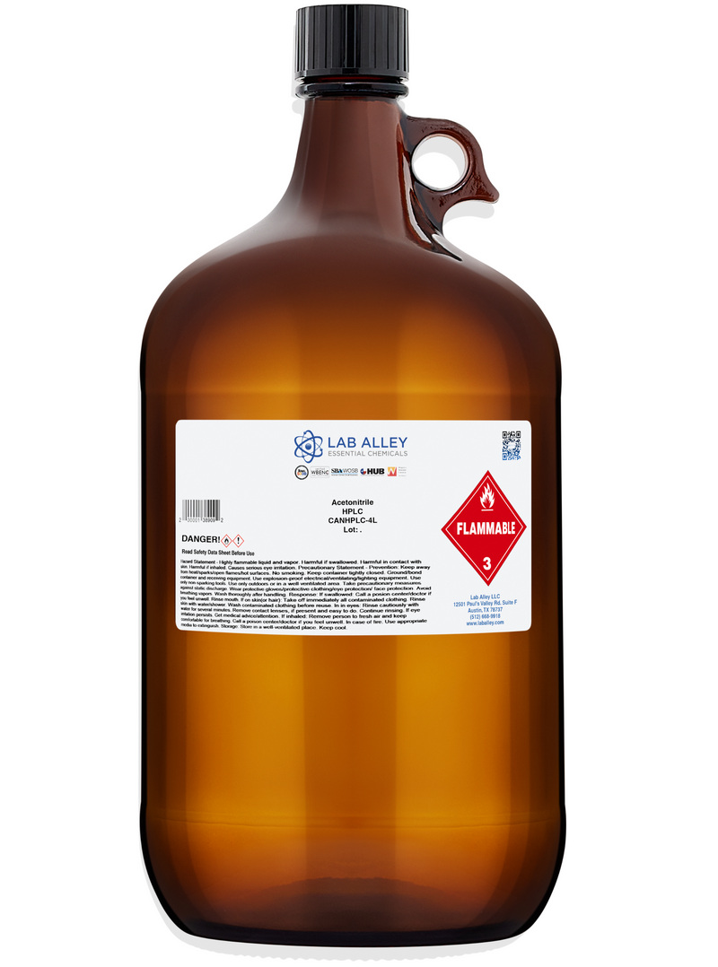 Acetonitrile 99.9% HPLC Grade