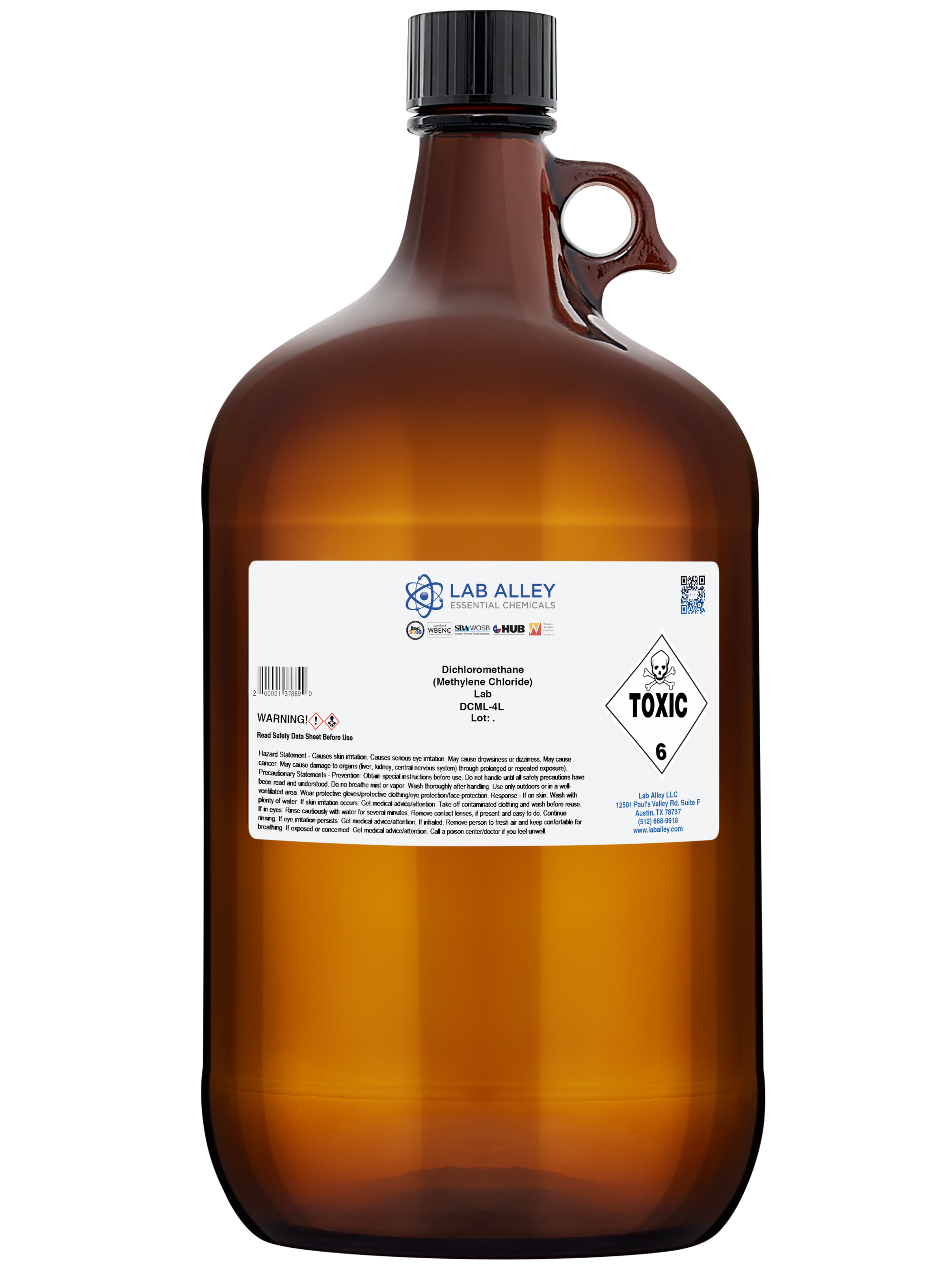 Dichloromethane (Methylene Chloride) Lab Grade