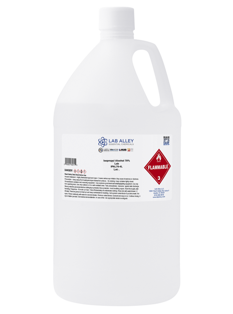 Isopropyl Alcohol 70% Lab Grade