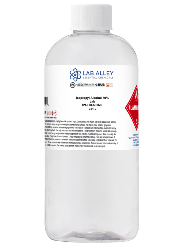 Isopropyl Alcohol 70% Lab Grade