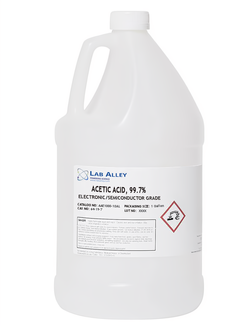 Acetic Acid Glacial 99% Semiconductor/Electronic Grade