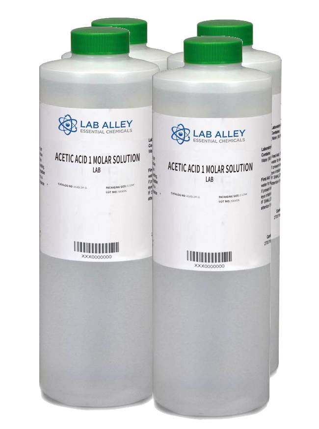 Acetic Acid 1 Molar Solution, Lab