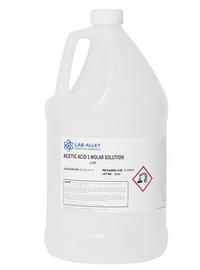 Acetic Acid 1 Molar Solution, Lab