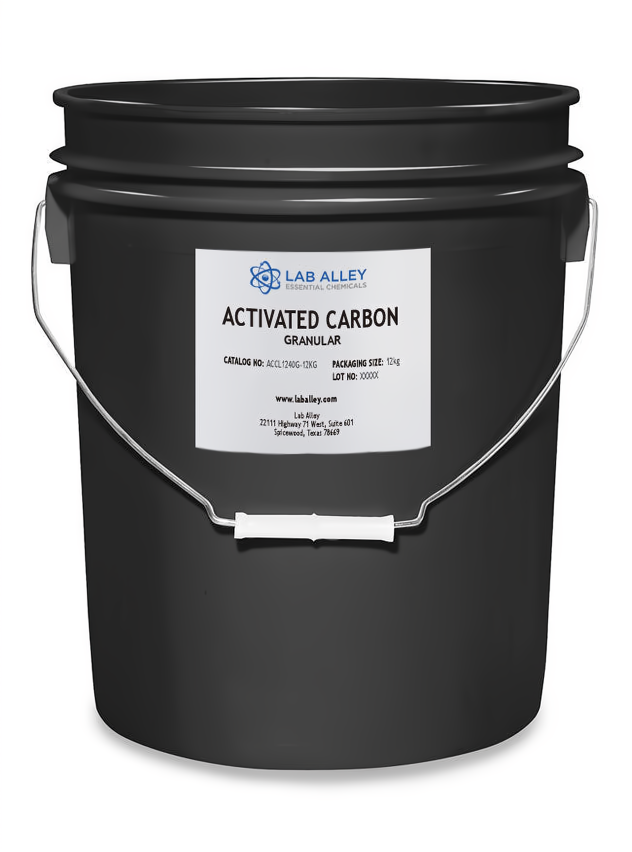 Activated Carbon (Charcoal), Granular, Food Grade, Kosher