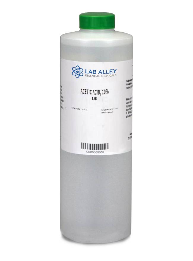 Acetic Acid 10% Solution Lab Grade