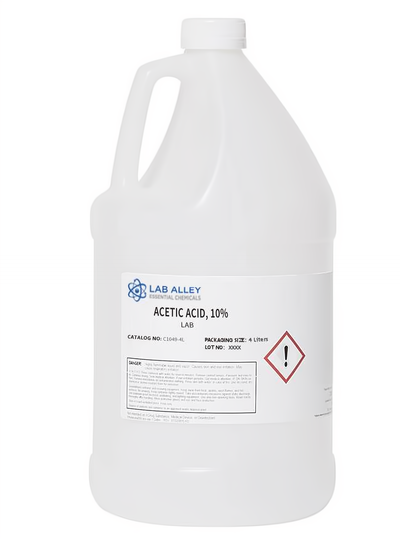 Acetic Acid 10% Solution Lab Grade