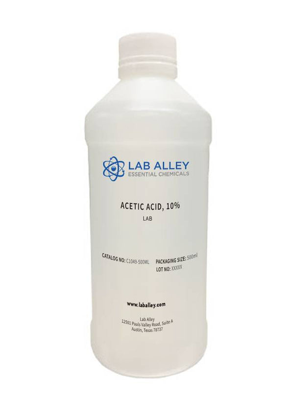 Acetic Acid 10% Solution Lab Grade