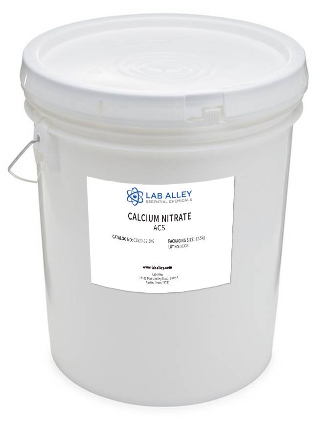 Calcium Nitrate Tetrahydrate Crystal 99% ACS Reagent Grade