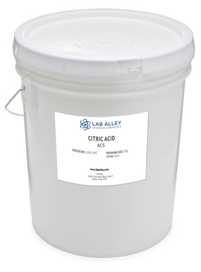 Citric Acid, Anhydrous, ACS Grade