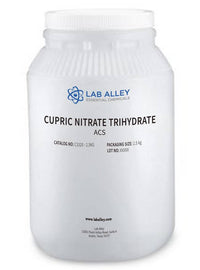 Cupric Nitrate Trihydrate Crystal, ACS Grade, 100 Grams