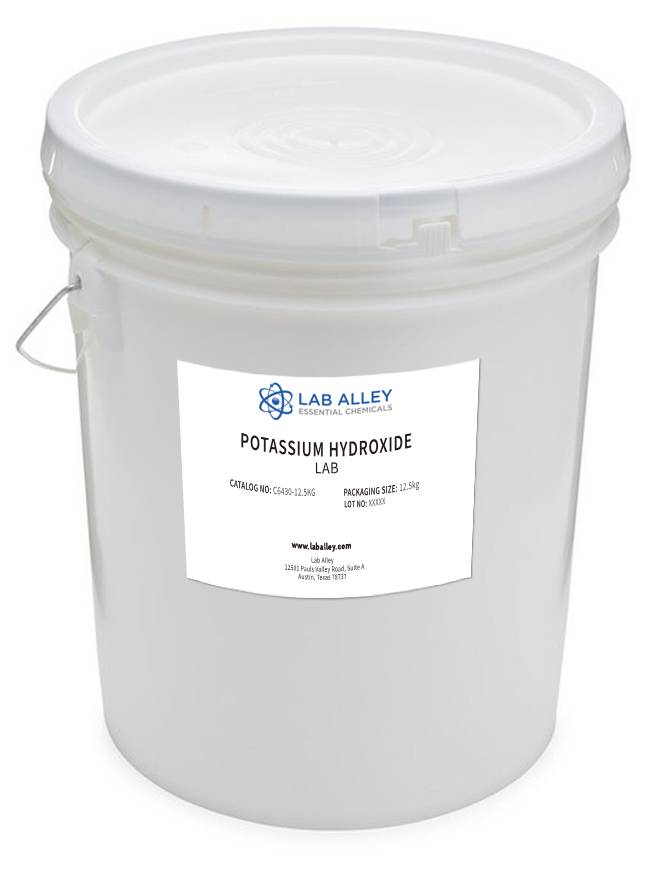 Potassium Hydroxide Flakes Lab Grade