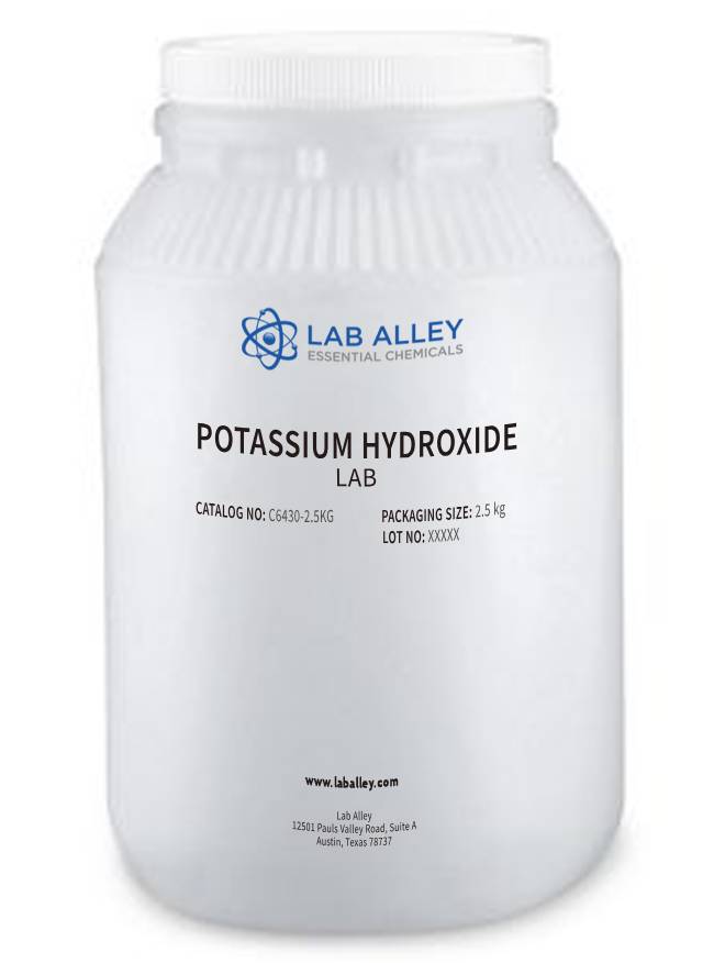 Potassium Hydroxide Flakes Lab Grade