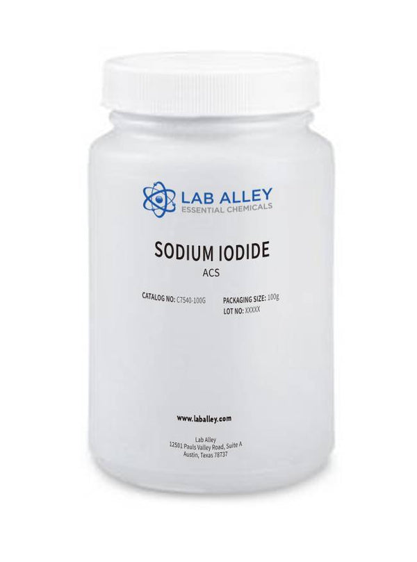 Sodium Iodide, Crystals Granular, Reagent Grade