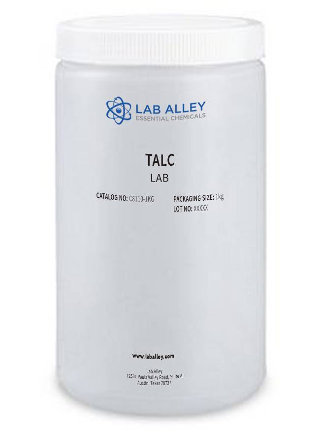 Talc, Talcum Powder, Lab Grade