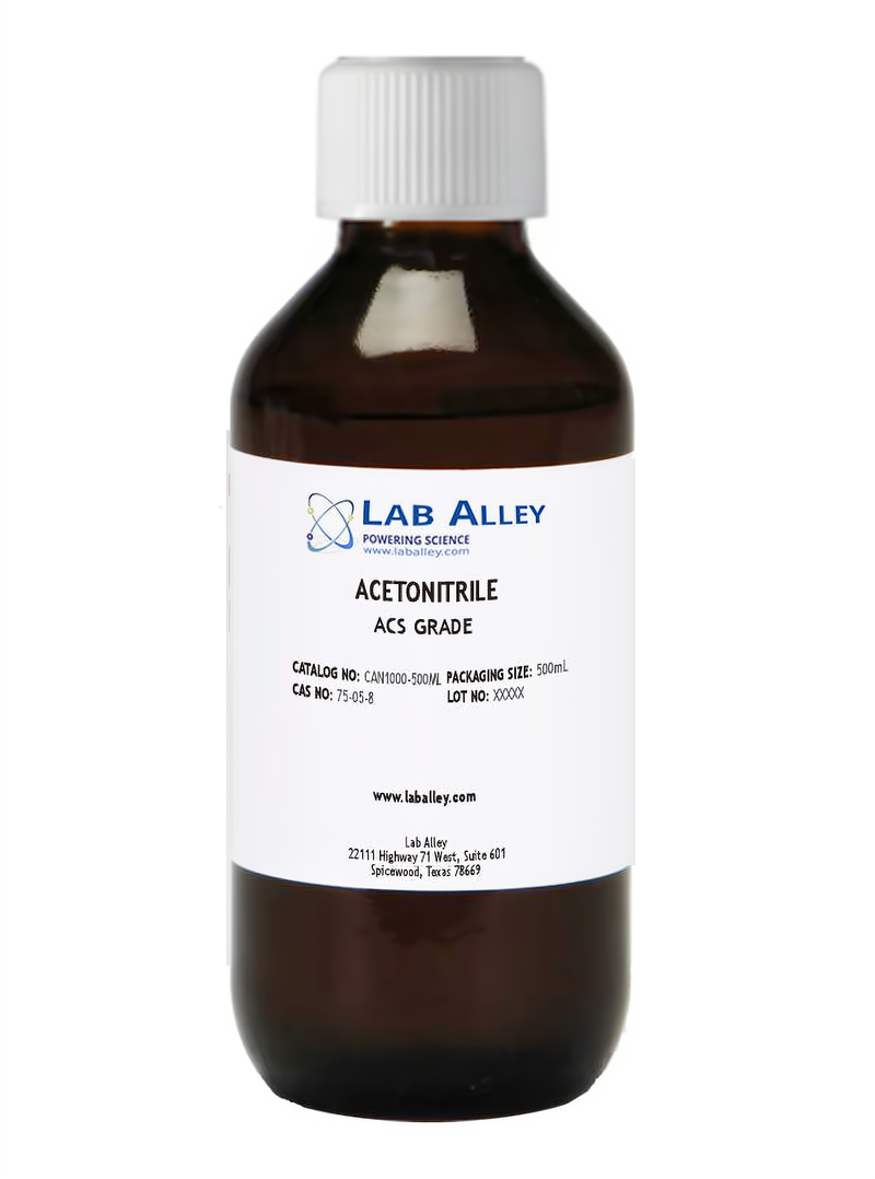 Acetonitrile 99.5% Reagent ACS Grade