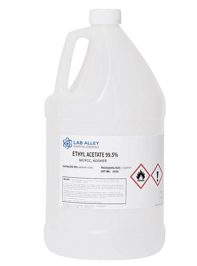 Ethyl Acetate 99.5% NF/FCC, Kosher