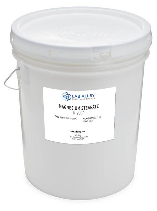 Magnesium Stearate, Derived from Palm Oil, RSPO MB, Kosher, Halal