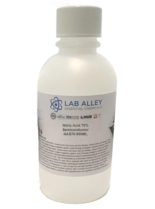 Nitric Acid 70% Solution, Semiconductor/Electronic Grade, 500mL