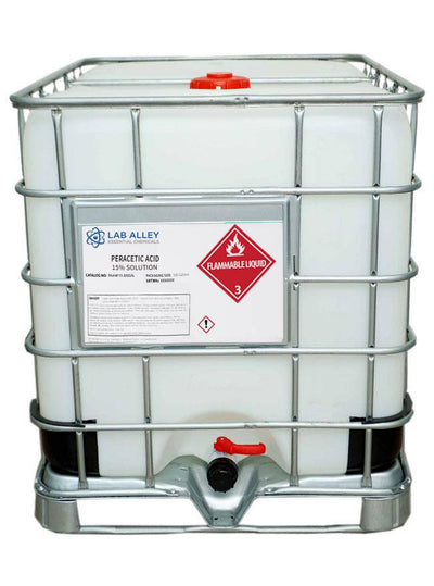 Peracetic Acid 15% Solution. 300 Gallon Tote