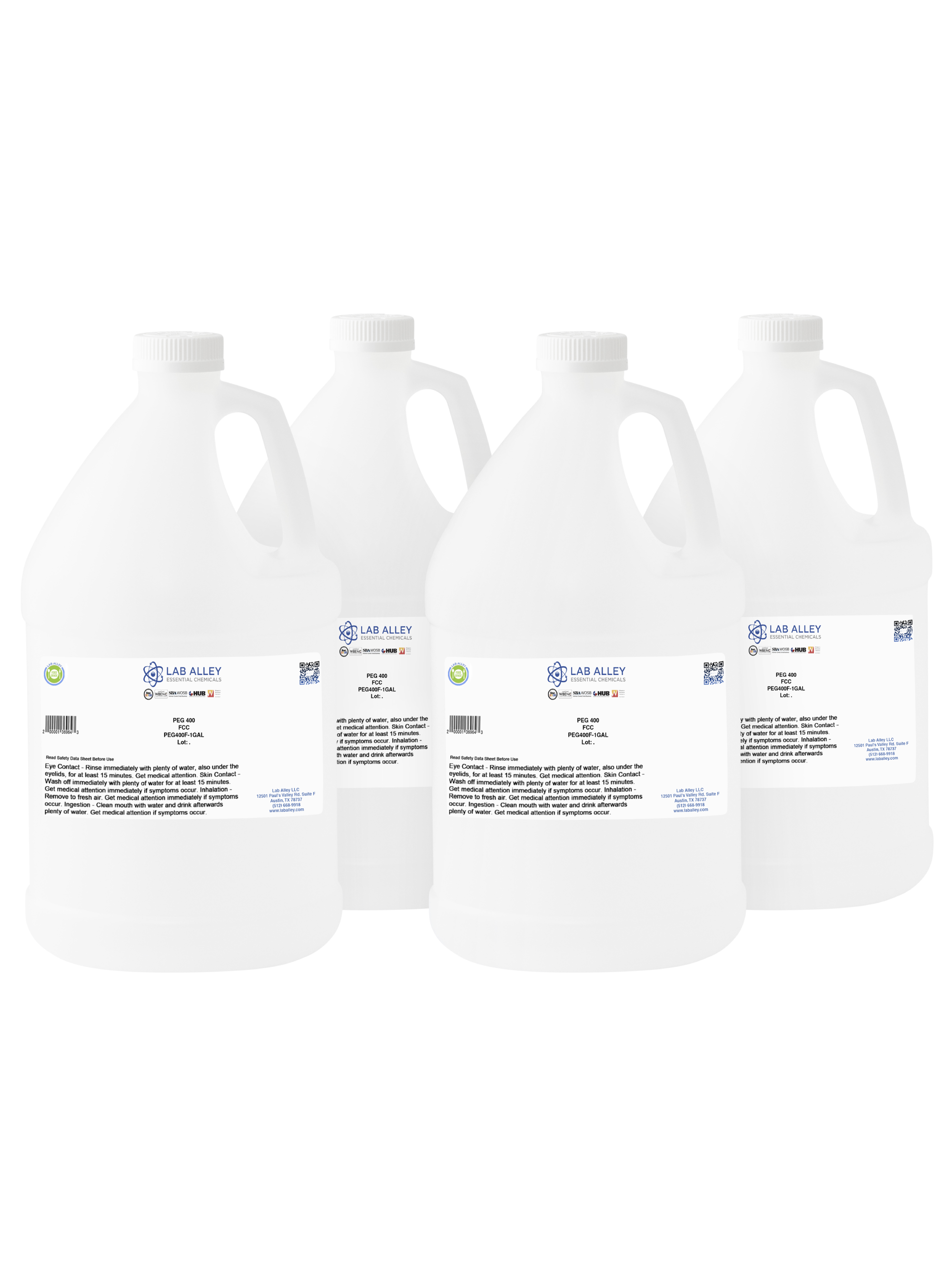 Polyethylene Glycol (PEG) 400 Food Grade (FCC), Halal