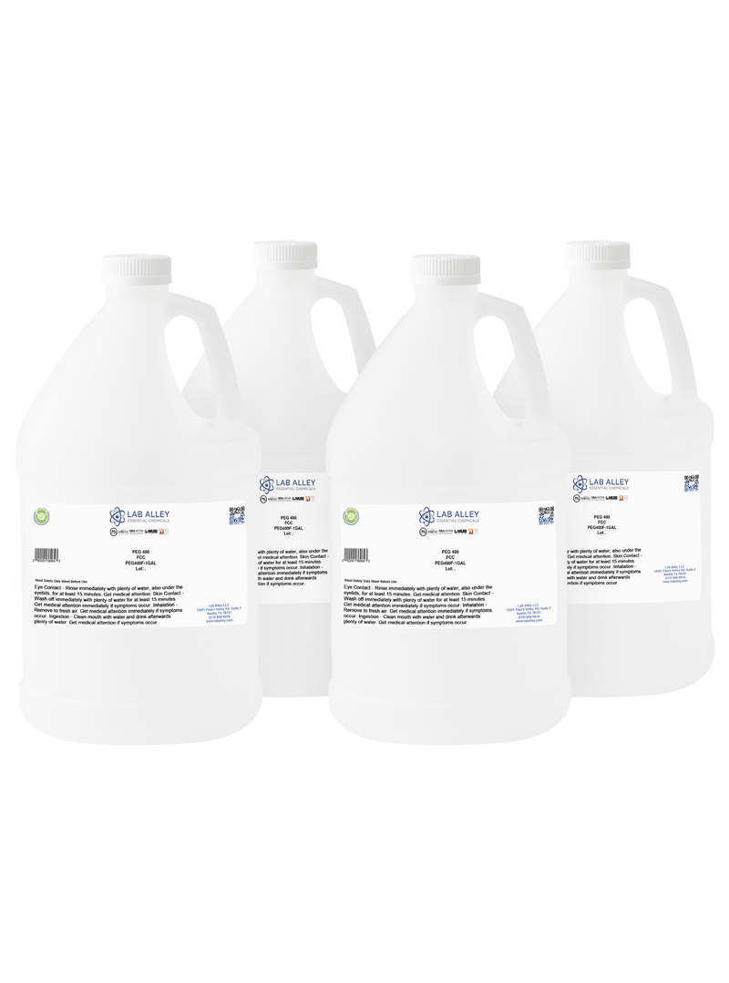 Polyethylene Glycol (PEG) 400 Food Grade (FCC), Halal