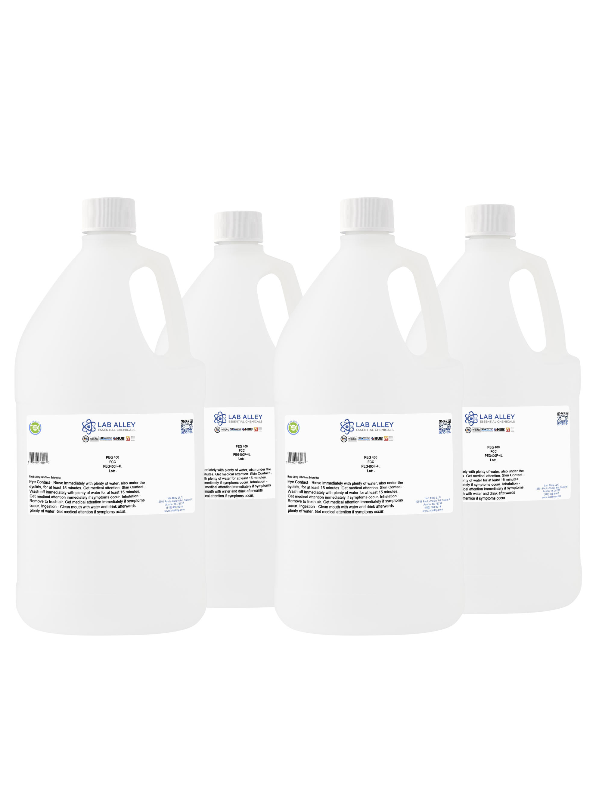 Polyethylene Glycol (PEG) 400 Food Grade (FCC), Halal