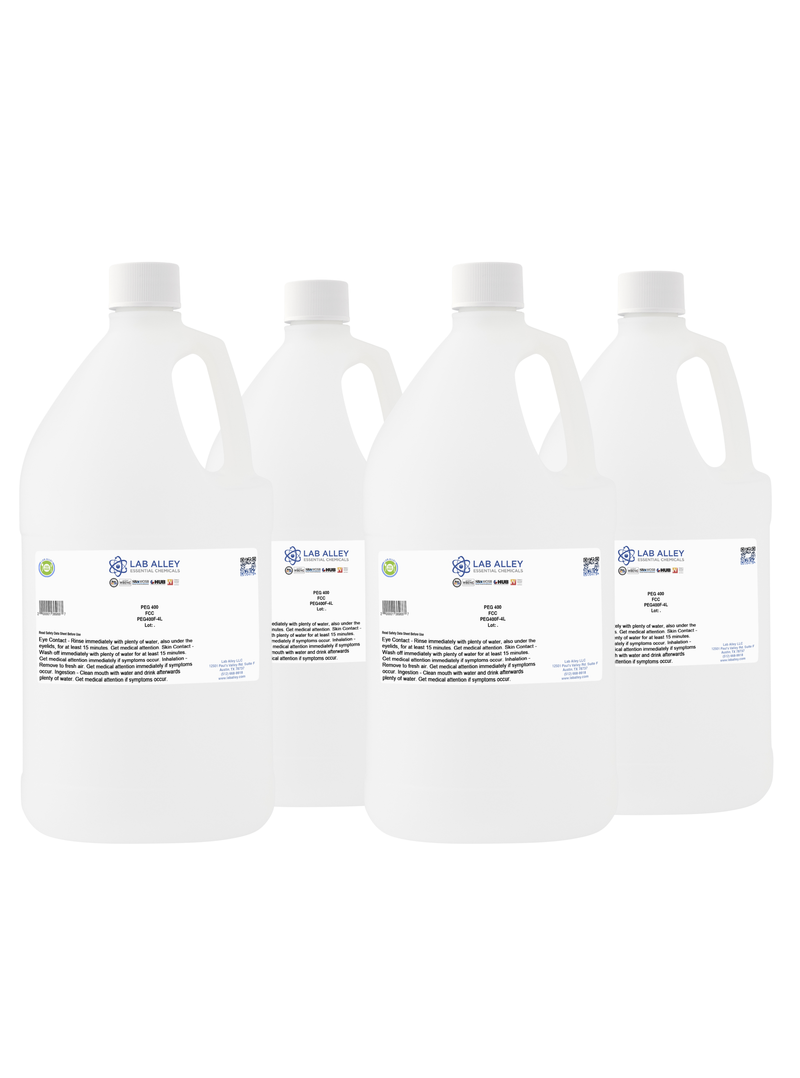 Polyethylene Glycol (PEG) 400 Food Grade (FCC), Halal