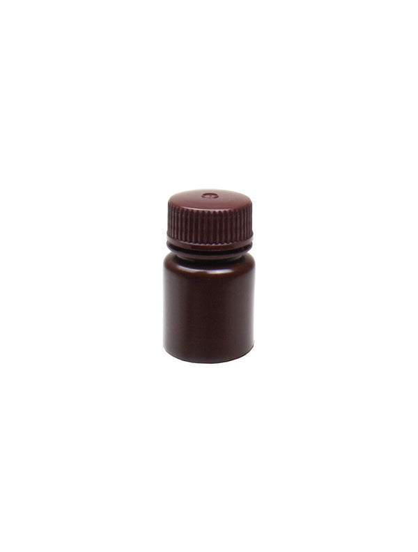 Amber Reagent Bottles, Wide Mouth, HDPE