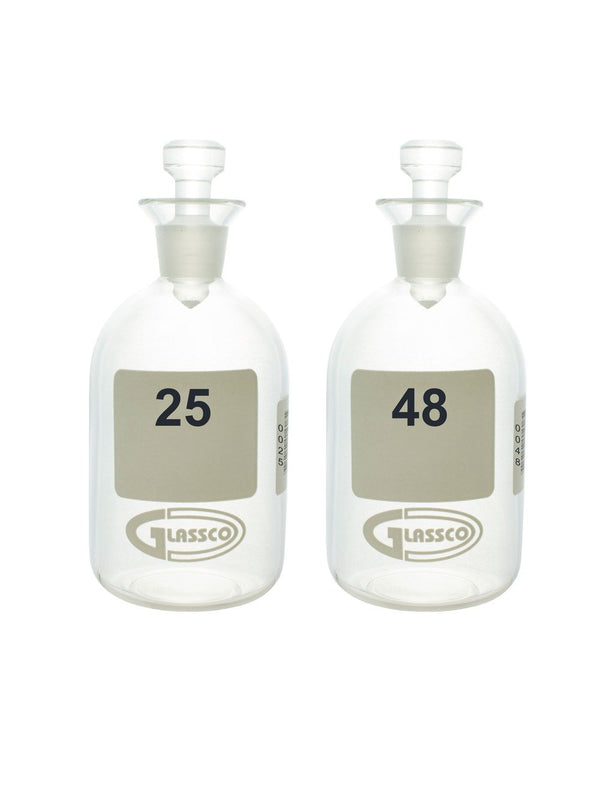 Numbered BOD Bottles, Borosilicate Glass (Pack of 24)