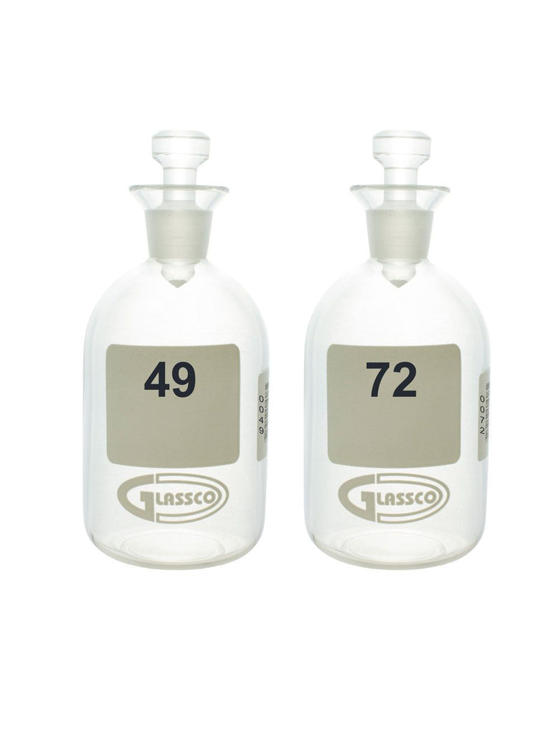 Numbered BOD Bottles, Borosilicate Glass (Pack of 24)