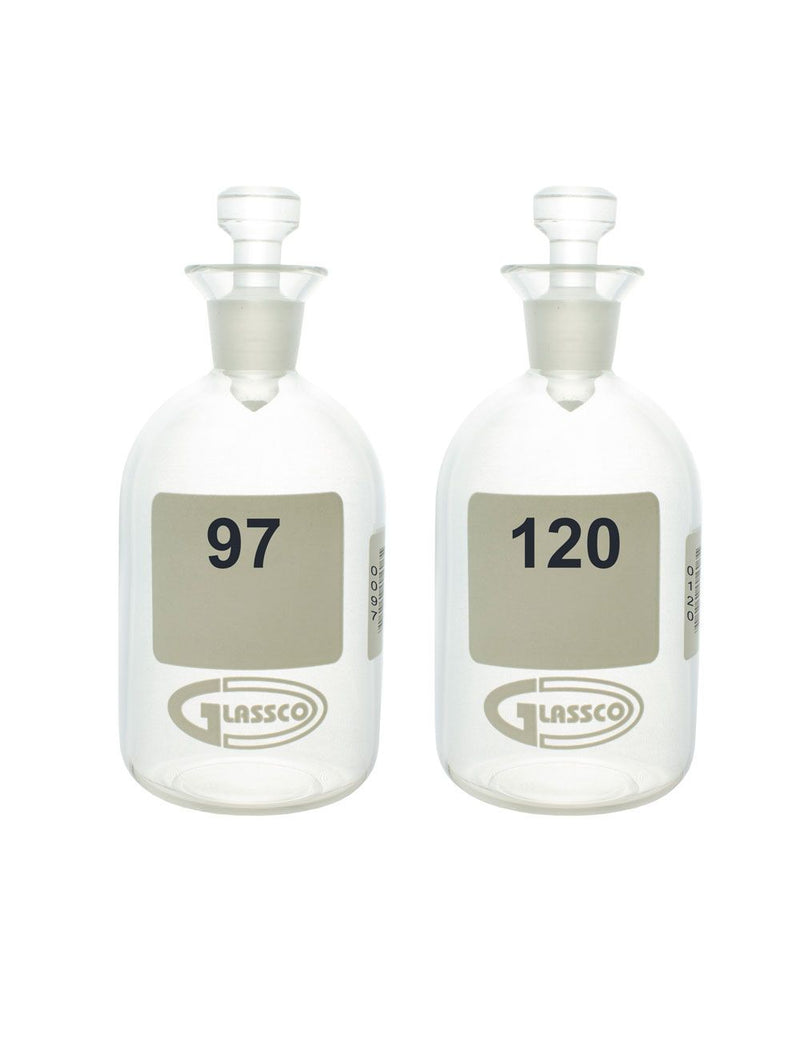 Numbered BOD Bottles, Borosilicate Glass (Pack of 24)