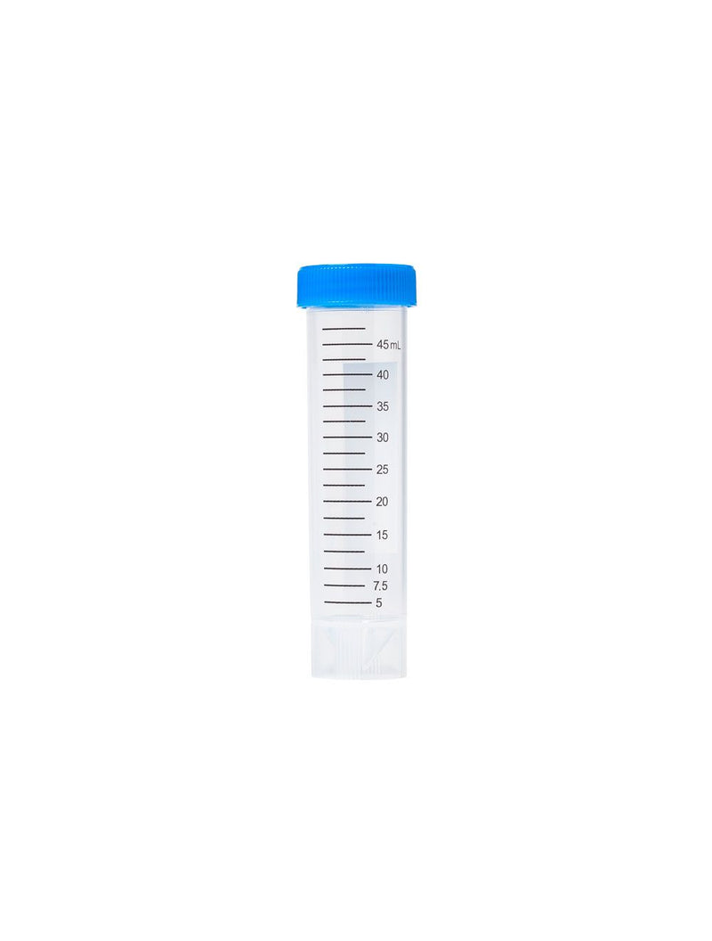 Self Standing Centrifuge Tubes, 50 mL (PP/HDPE) - Case of 500