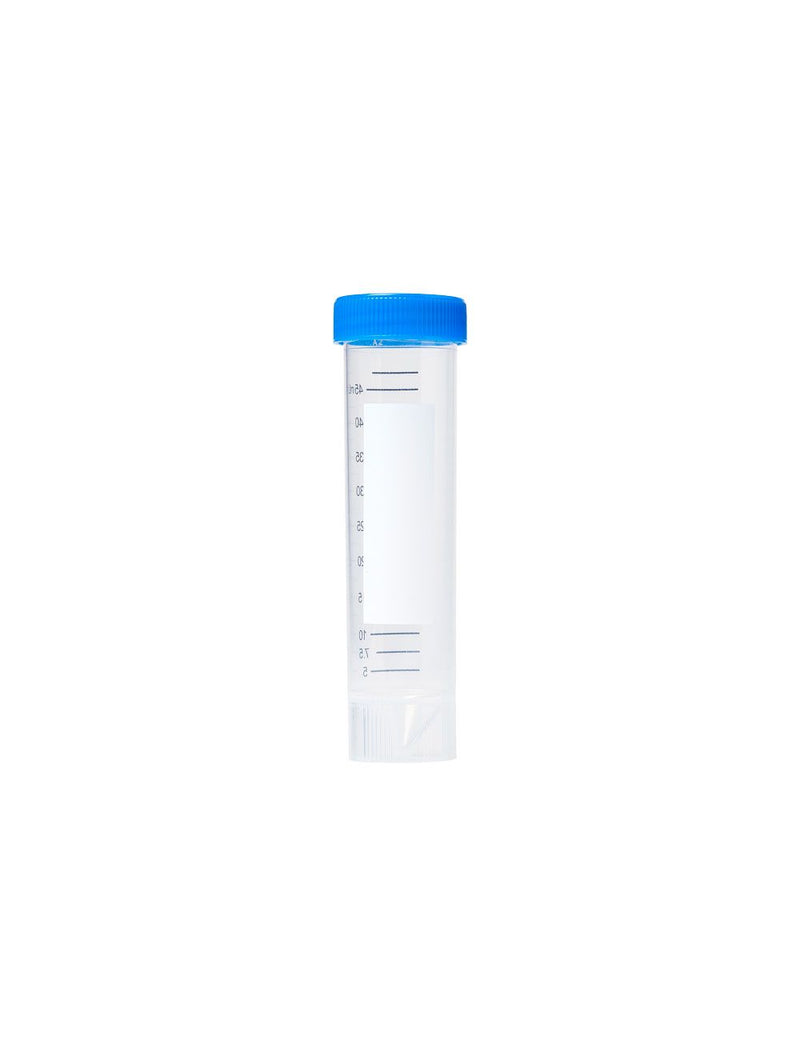 Self Standing Centrifuge Tubes, 50 mL (PP/HDPE) - Case of 500