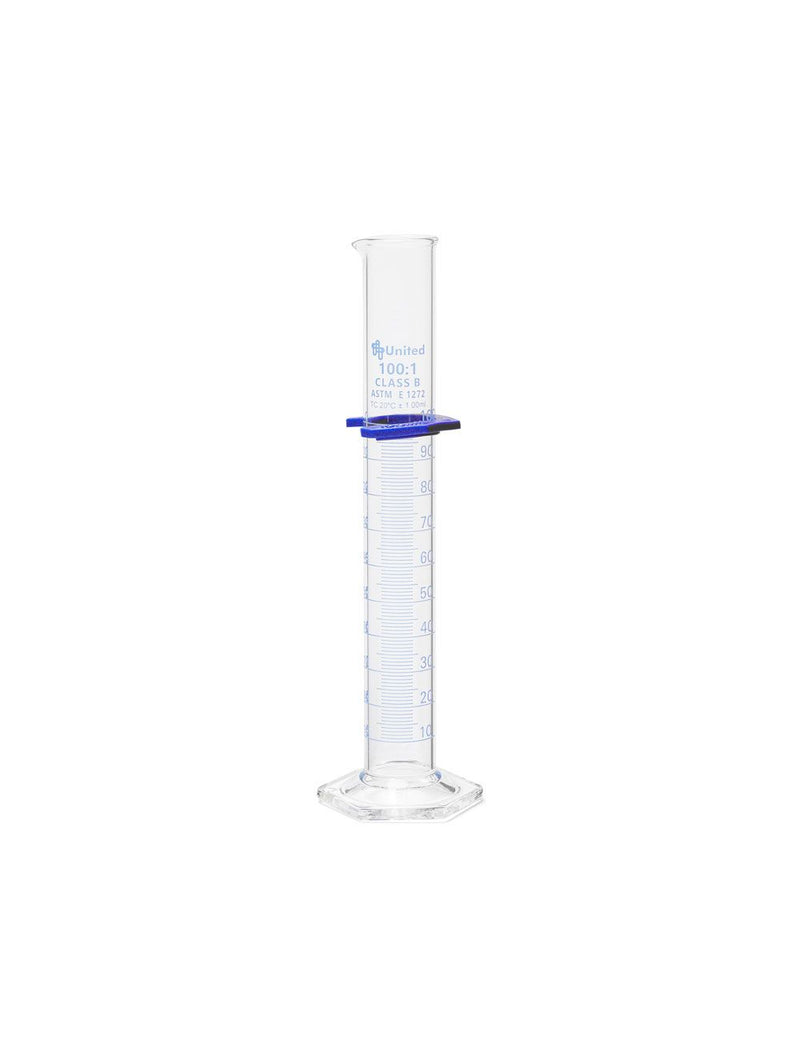 Graduated Cylinders, Double Scale, Class B, Borosilicate Glass