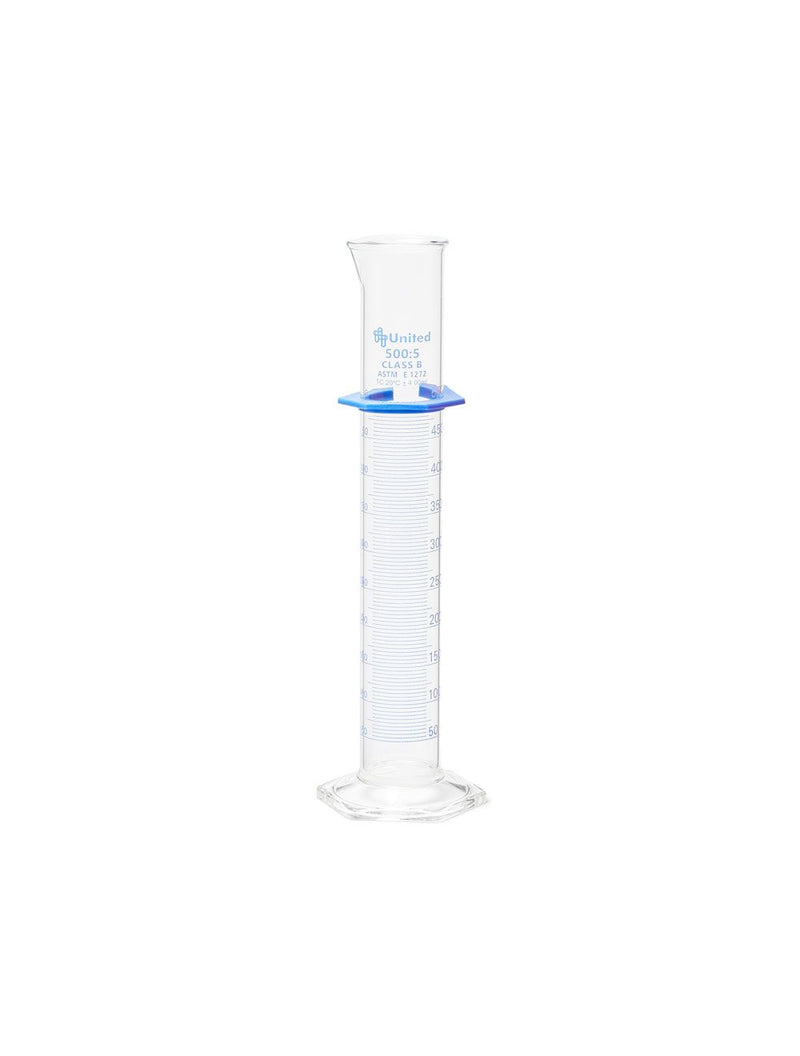 Graduated Cylinders, Double Scale, Class B, Borosilicate Glass