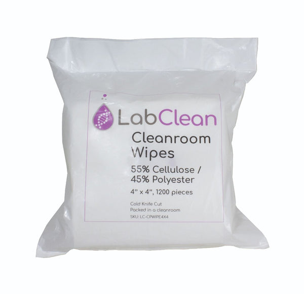 Cleanroom Wipes (55% Cellulose / 45% Polyester)