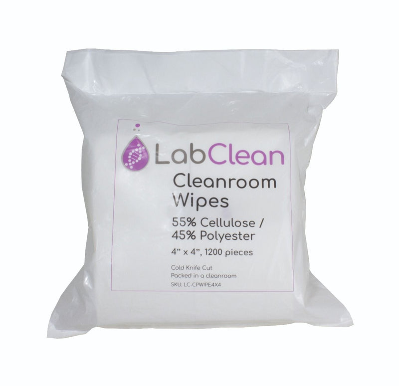 Cleanroom Wipes (55% Cellulose / 45% Polyester)