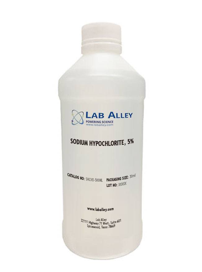 Sodium Hypochlorite 5% Solution 500mL