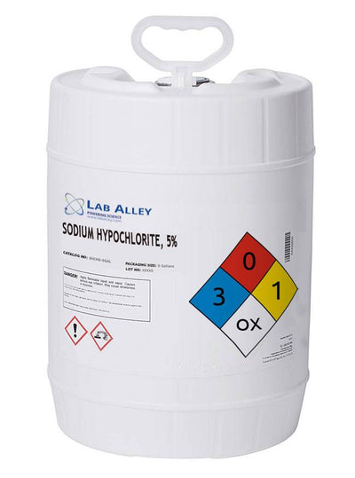 Sodium Hypochlorite 5% Solution 5 Gallons