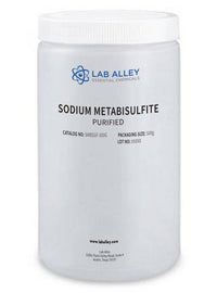 Sodium Metabisulfite, Crystalline Powder, FCC, Kosher, 1 Pound