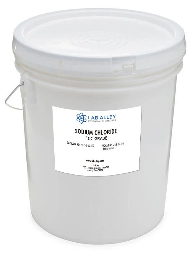 Sodium Chloride Crystal, FCC Grade, Kosher