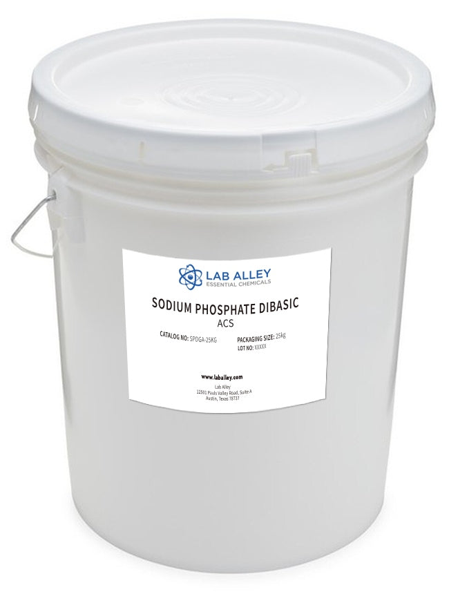 Sodium Phosphate Dibasic, Crystalline Powder, ACS Grade