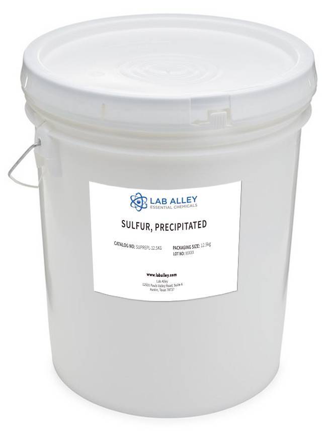 Precipitated Sulfur Powder, Purified, 99.5%