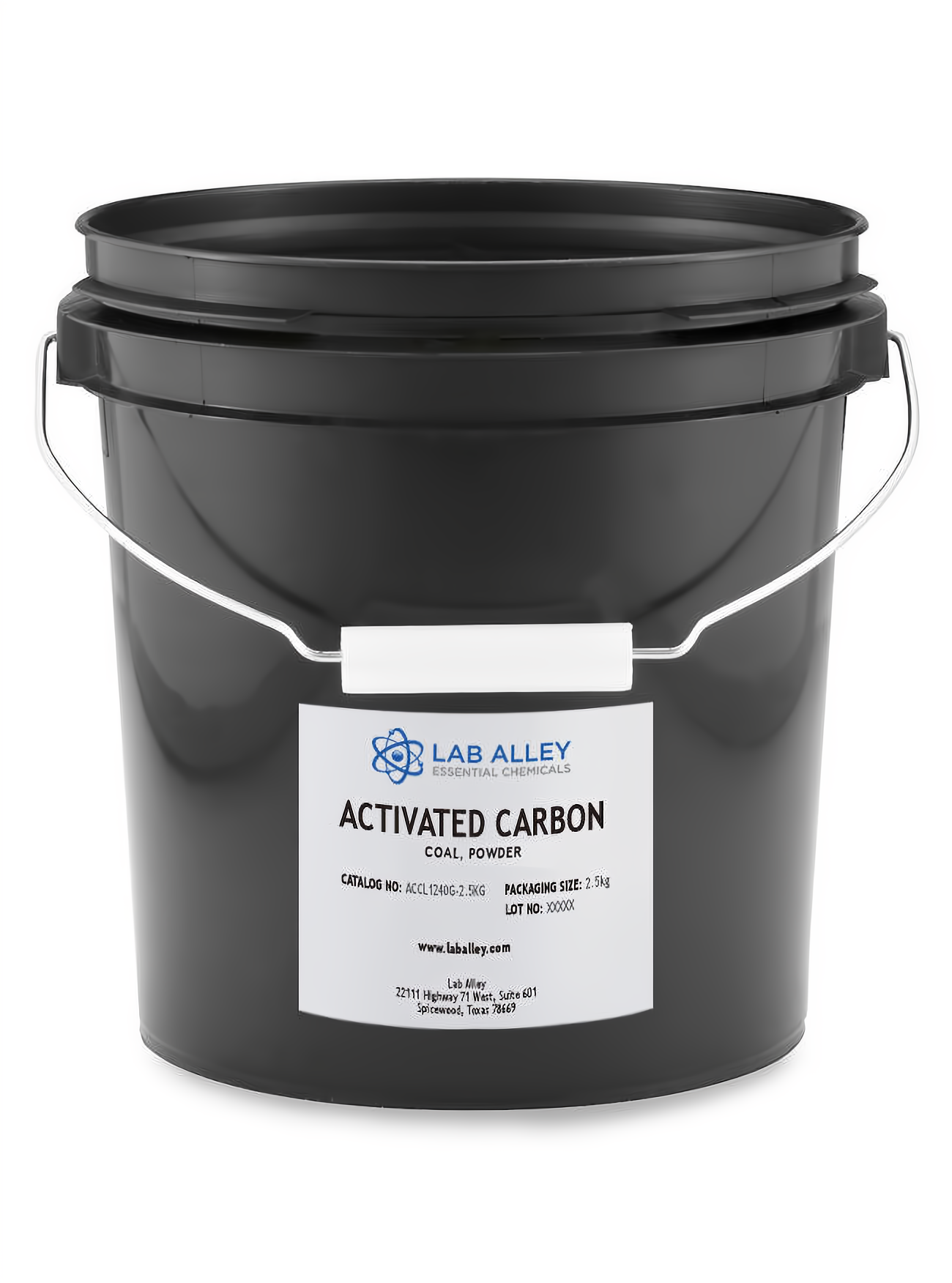 Activated Carbon (Charcoal) Powder, Food Grade, Kosher, Coal Based