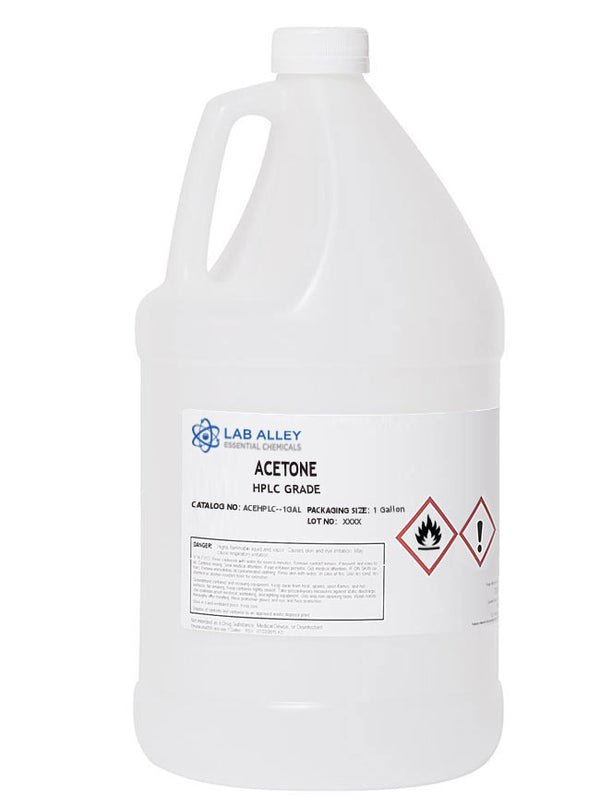 Pure Acetone 100% - 1 Gallon