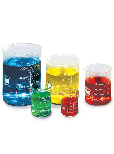 Glass Beaker Set of 5