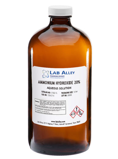 Ammonium Hydroxide, 20%, 1 Liter