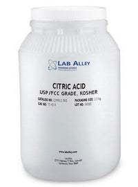 Citric Acid, USP/FCC Grade, Kosher, 100 g