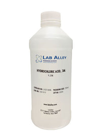 Hydrochloric Acid, 3M  (9.25%), 500ml